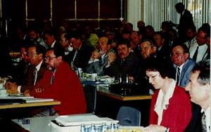 Blick in die Delegiertenrunde.