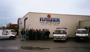 Im Bild das Team des Heizungs- und Sanitär-Fachbetriebes Martin Kaiser, Bad Sassendorf. Der Betrieb gehört zu den Vorreitern in der Brennwerttechnik.