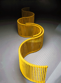 Der Hersteller dieses Röhrenradiators entwickelte 1928 den ersten Prototyp eines neuen Heizkörpers. Modelle dieser Art zeigen, daß es auch rund zugehen kann, wenn es um Wärme geht. (Bild: Zehnder)