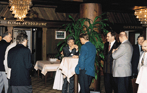 "Small talk" oder waren es schon Besprechungen vor der Sitzung?