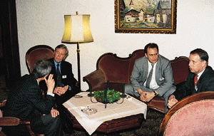 "Small talk" oder waren es schon Besprechungen vor der Sitzung?