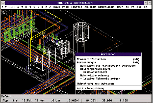 Die Programme von Data design system unterstützen die gesamte Bandbreite der Haustechnik. Das CAD-Programm SHK-Partner arbeitet mit der gleichen Oberfläche wie der Architektur- oder Elektropartner. Kollisionsprüfungen sind daher unter diesen Anwendungen bedingt möglich. Alle Versionen sind volle 3D-Applikationen. Die Trasseninformation liefert alle zu den im Rohrsystem befindlichen Elementen dazugehörige Berechnungen.