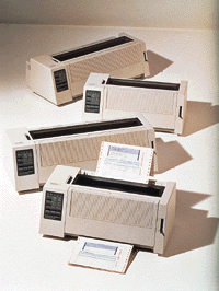 Der Matrixdrucker ist ausgereift. Es ist bereits alles erfunden, was es in dieser Technologie zu erfinden gibt. Er ist immer noch der flexibelste, was die Papierverarbeitung anbelangt, unter allen Druckertypen. Unüberhörbarer Nachteil, er ist sehr laut (Foto: Lexmark).