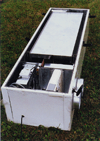 Bild 11: WRG-Gerät mit Gegenstrom-Kanalwärmetauscher, .