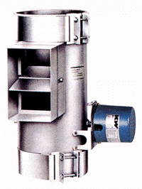 Bild 12: Zwangsgesteuerte Nebenluftvorrichtung mit Abgasklappe. (Bild: Kutzner + Weber)