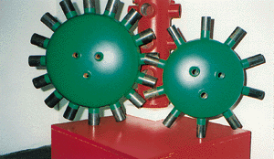 Bild 1: Das Zortström-System - Verteiler und Sammler zugleich.