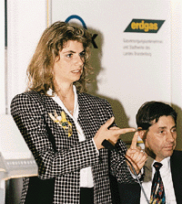 Angelika Brüßel, ZVSHK, erläuterte die aktuellen Marketingkonzepte auf dem Gebiet der Heizungstechnik.