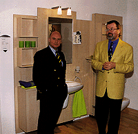 Präsentierten nach vierjähriger Entwicklungsarbeit Ende Januar die Serie DuraSwitch in Hornberg: Designer Dieter Sieger (links) und Franz Kook.