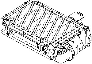 Bild 3: Gebläseunterstützter vollvormischender Keramik- brenner. (Quelle: Bosch Thermotechnik)