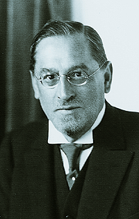 Eugen Strobel der 35 Jahre lang als Herausgeber die Verlagsgeschichte lenkte.
