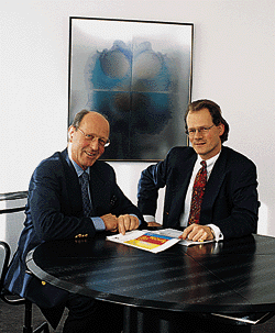 Ekkehard und Christopher Strobel