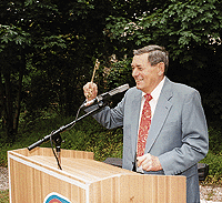 Geschäftsführer Horst Gnauck, Hausherr der Ausbildungsstätte, freut sich für den Berliner SHK-Nachwuchs über die so hervorragend ausgestatteten Unterrichtsräume.