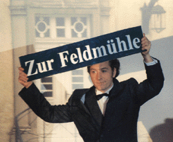 Der Firmensitz des Strobel-Verlages in Arnsberg, Zur Feldmühle, choreographisch in Szene gesetzt.