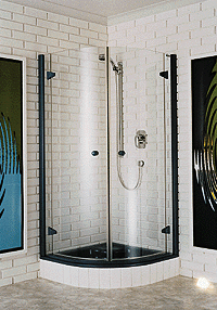 Badmöbelprogramm "Arcadia": Ganz im Zeichen des Bogens.