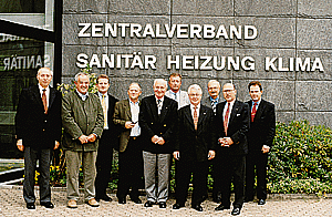 Die Teilnehmer des 4-Länder-Treffens in St. Augustin.