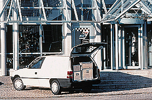 Kleine Servicefahrzeuge