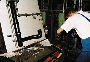 Er hatte keine Zeit für den Blick in die Kamera, denn Stephan Blißenbach war wohl der schnellste Landessieger seit langem. Er unterbot die Richtzeit um mehr als eine Stunde und lieferte eine präzise Arbeit ab.