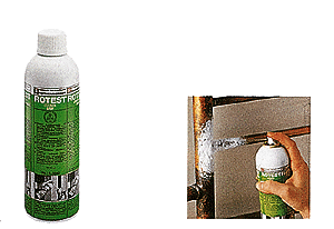 Bild 3: Lecksuchspray