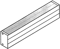 Bild 3: Konvektor mit werkseitig montiertem Abdeckgitter.