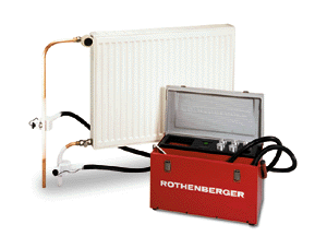 High-Tech Rohreinfriersystem Rofrost Turbo.