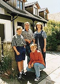 Familie Planner: Für sie waren es vor allem ökologische Gesichtspunkte, die die Wahl nach dem Kollektortyp entschieden.