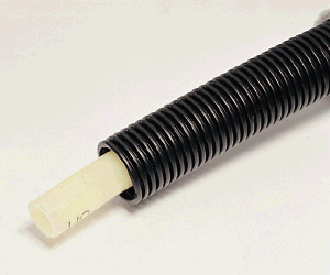 Bild 1: PE-Xc-Rohr als Rohr-im-Rohr-System.