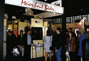 präsentierte der Lünener Badspezialist nicht nur hochwertige Markenbäder auf dem 140 m2 großen Messestand,