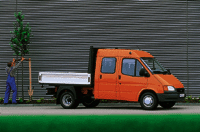 Prototyp Transit Doka verlängert. Foto: Ford-Werke, Köln.