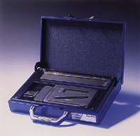 Stahlkoffer für Meßgeräte oder EDV. Foto: Sortimo International, Zusmarshausen.