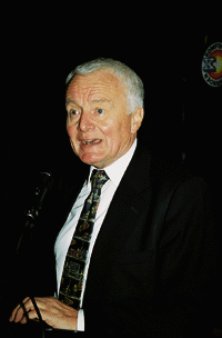 Prof. Dr. Arnulf Baring, Freie Universität Berlin, sprach als Gastredner über Deutschland nach der Wahl.