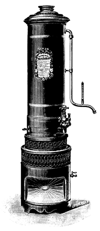 1894 erhielt Johann Vaillant das Patent auf seinen Gasbadeofen "geschlossenes System". Der Grundstein für erfolgreiche Jahre war gelegt.