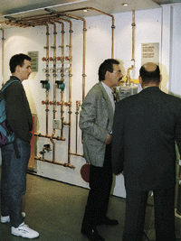 Viegener: Verpressung für Gas, Wasser und Heizung in Kupfer-Technik.