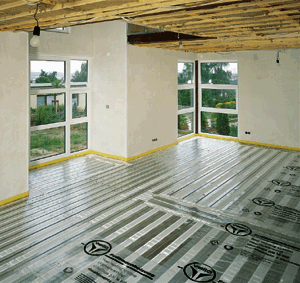 Bild 6: Beispiel für ein Trockenverlegesystem.