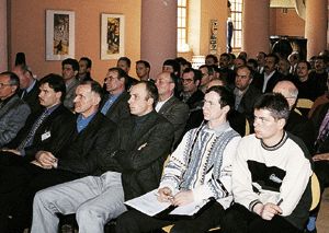 Blick in die Teilnehmerrunde der Veranstaltung.