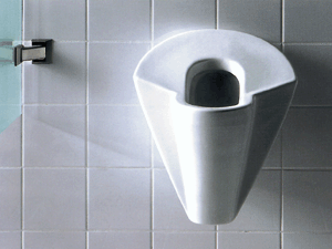 Jetzt auch für Frauen: Ein Urinal.