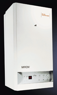 "Miron" vervollständigt die Elco-Produktpalette an Gas-Brennwertgeräten.
