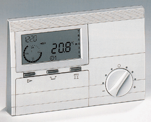 Digitales Innenleben, analoge Bedienung: Der Raumtemperaturregler "Como".