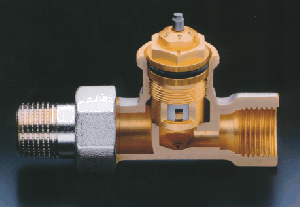 Bild 2: Voreinstellbares Thermostatventil.