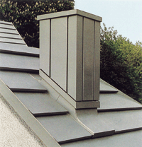 Das "Quick-Step"-Treppendach setzt neue Akzente in der Metallbedachung