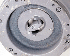 Kernstück der Schneidwerkspumpen APG ist das Schneidsystem aus einem spezialgehärteten Edelstahl.