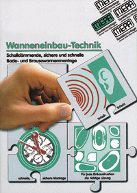 Kostenlos: Der Leitfaden "Wanneneinbau-Technik" von Mepa.