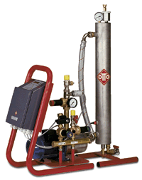 Bild 9: Vakuum-Sprührohrentgasung mit integrierter Funktionsüberwachung des Ausdehnungsgefäßes.