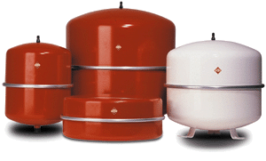 Bild 3: Membrandruckausdehnungsgefäße.