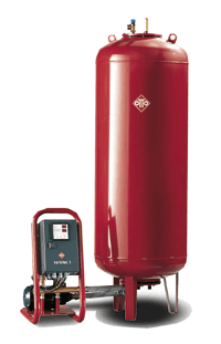 Bild 4: Multifunktionseinheit mit Fremddruckerzeugung, integrierter Entgasung und Nachspeisung.