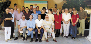 Zufriedene Teilnehmer des einwöchigen Mallorca-Seminars. Einige der Teilnehmer sind bereits "Wiederholungstäter".