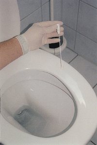 Über die Probenahmen an den untersuchten Kontaktstellen mittels Tupfertechnik wurden exakte Protokolle erstellt.
