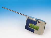 Mit dem "Econometer E 98" bietet Wöhler ein kompaktes Abgasanalysegerät mit integrierter Messsonde an.