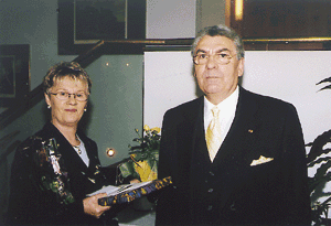LIM Werner Scharf mit Ehefrau Christa.