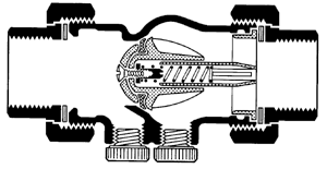 Rückflussverhinderer.