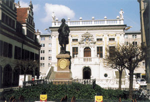Die Festveranstaltung zum 10. Jahrestag fand in der "Alten Handelsbörse" in Leipzig statt.